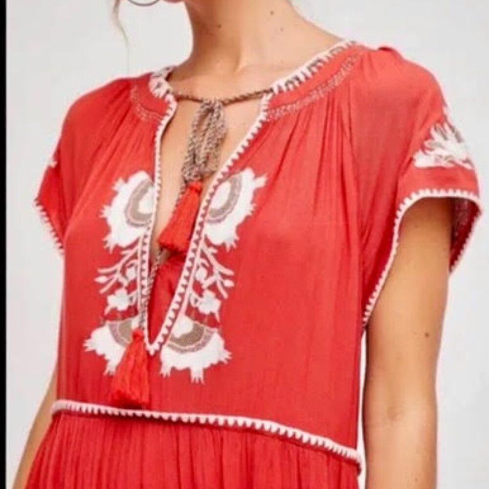 Free People Daisy Fields Maxi Dress, Small